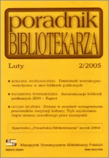 Poradnik Bibliotekarza 2005, nr 2