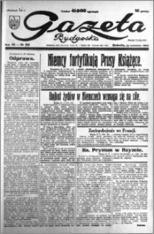 Gazeta Bydgoska 1933.04.22 R.12 nr 93