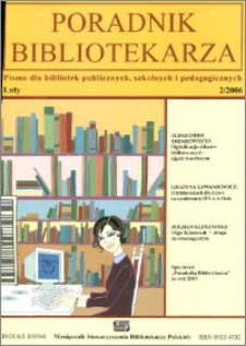 Poradnik Bibliotekarza 2006, nr 2