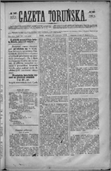 Gazeta Toruńska 1871, R. 5 nr 147 + dodatek