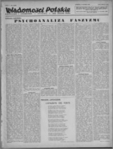 Wiadomości Polskie, Polityczne i Literackie 1944, R. 5 nr 6