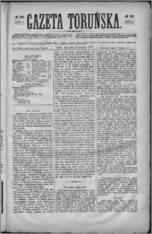 Gazeta Toruńska 1871, R. 5 nr 191