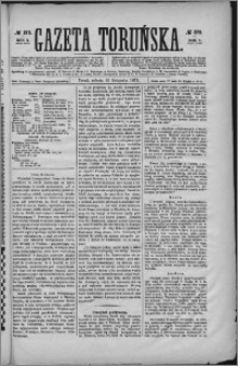 Gazeta Toruńska 1871, R. 5 nr 273