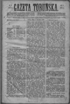 Gazeta Toruńska 1872, R. 6 nr 1