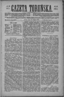 Gazeta Toruńska 1872, R. 6 nr 47