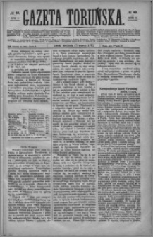 Gazeta Toruńska 1872, R. 6 nr 63