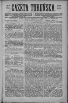 Gazeta Toruńska 1872, R. 6 nr 72