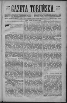 Gazeta Toruńska 1872, R. 6 nr 74