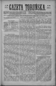 Gazeta Toruńska 1872, R. 6 nr 84