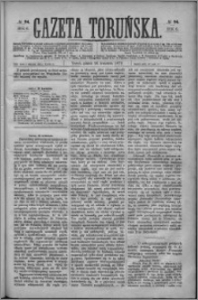 Gazeta Toruńska 1872, R. 6 nr 94 + dodatek