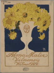 Alma Mater Vilnensis 1922, z. 1