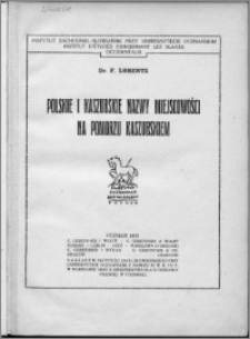 Polskie i kaszubskie nazwy miejscowości na Pomorzu Kaszubskim