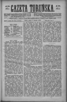 Gazeta Toruńska 1872, R. 6 nr 174