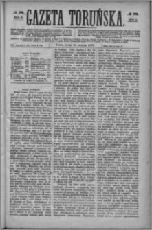 Gazeta Toruńska 1872, R. 6 nr 196