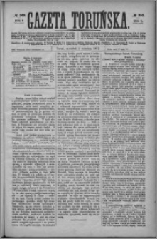 Gazeta Toruńska 1872, R. 6 nr 203