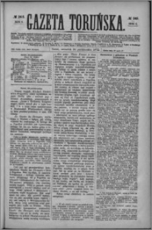 Gazeta Toruńska 1872, R. 6 nr 245