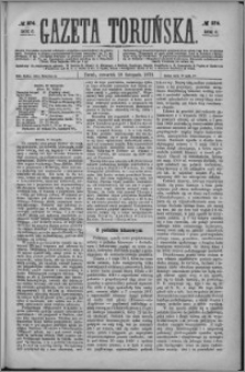 Gazeta Toruńska 1872, R. 6 nr 274