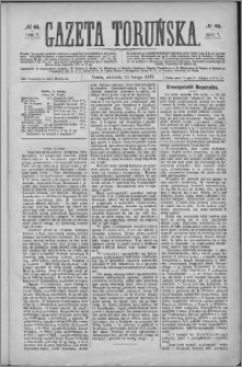 Gazeta Toruńska 1873, R. 7 nr 45