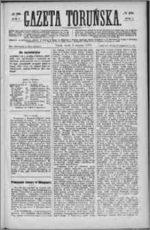 Gazeta Toruńska 1873, R. 7 nr 179