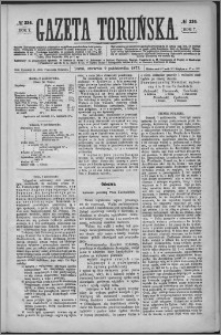 Gazeta Toruńska 1873, R. 7 nr 234