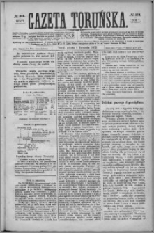 Gazeta Toruńska 1873, R. 7 nr 254