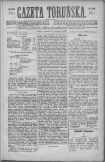 Gazeta Toruńska 1873, R. 7 nr 275