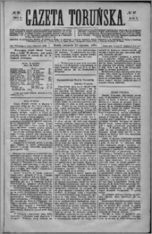 Gazeta Toruńska 1874, R. 8 nr 17
