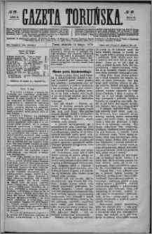 Gazeta Toruńska 1874, R. 8 nr 37