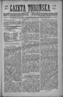 Gazeta Toruńska 1874, R. 8 nr 70