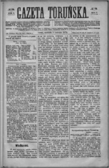 Gazeta Toruńska 1874, R. 8 nr 78
