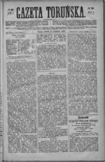 Gazeta Toruńska 1874, R. 8 nr 82