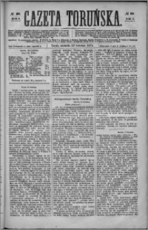 Gazeta Toruńska 1874, R. 8 nr 89