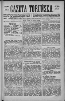 Gazeta Toruńska 1874, R. 8 nr 184