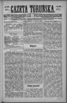 Gazeta Toruńska 1874, R. 8 nr 276