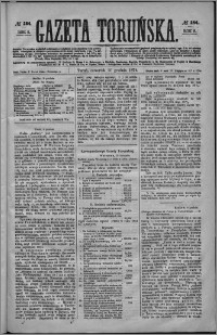 Gazeta Toruńska 1874, R. 8 nr 284