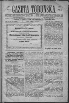 Gazeta Toruńska 1875, R. 9 nr 1