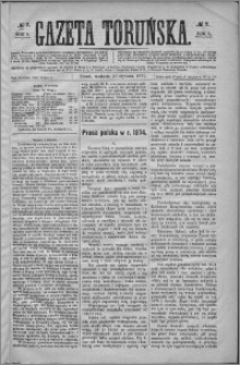 Gazeta Toruńska 1875, R. 9 nr 7