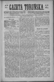Gazeta Toruńska 1875, R. 9 nr 43
