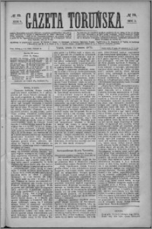 Gazeta Toruńska 1875, R. 9 nr 73