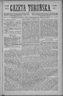 Gazeta Toruńska 1875, R. 9 nr 144