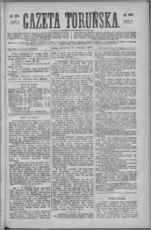 Gazeta Toruńska 1875, R. 9 nr 218