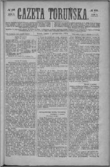 Gazeta Toruńska 1875, R. 9 nr 225