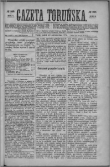 Gazeta Toruńska 1875, R. 9 nr 243