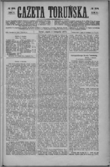 Gazeta Toruńska 1875, R. 9 nr 254