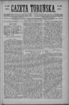 Gazeta Toruńska 1875, R. 9 nr 260