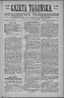 Gazeta Toruńska 1875, R. 9 nr 263
