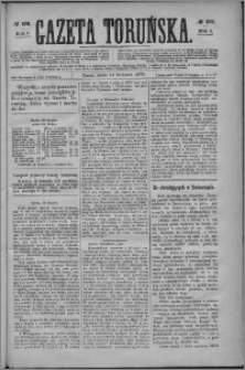 Gazeta Toruńska 1875, R. 9 nr 270