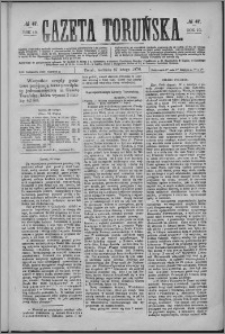 Gazeta Toruńska 1876, R. 10 nr 47