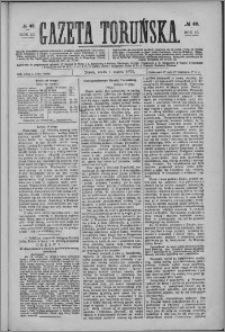Gazeta Toruńska 1876, R. 10 nr 49