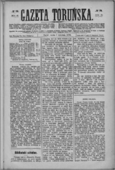 Gazeta Toruńska 1876, R. 10 nr 78